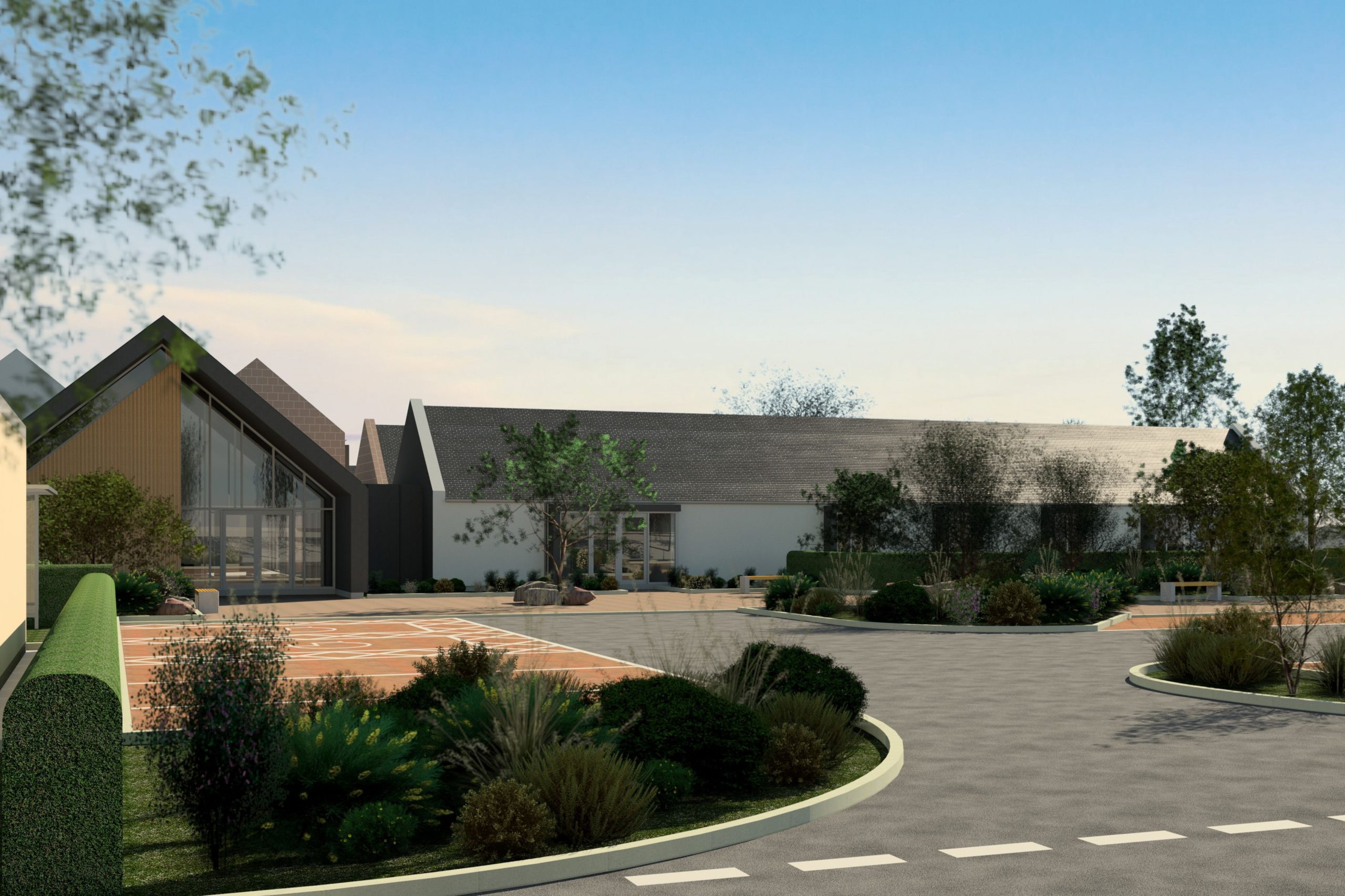 Fortrose Care Home Rendering
