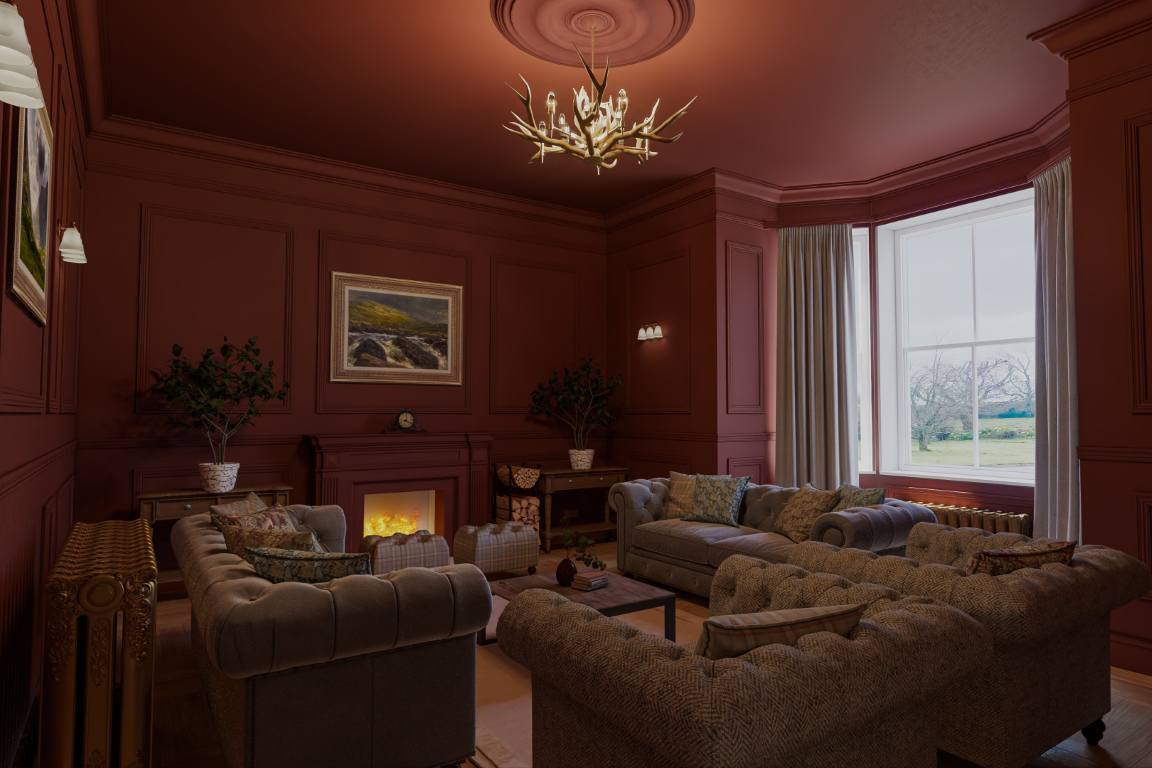 Private hunting lodge