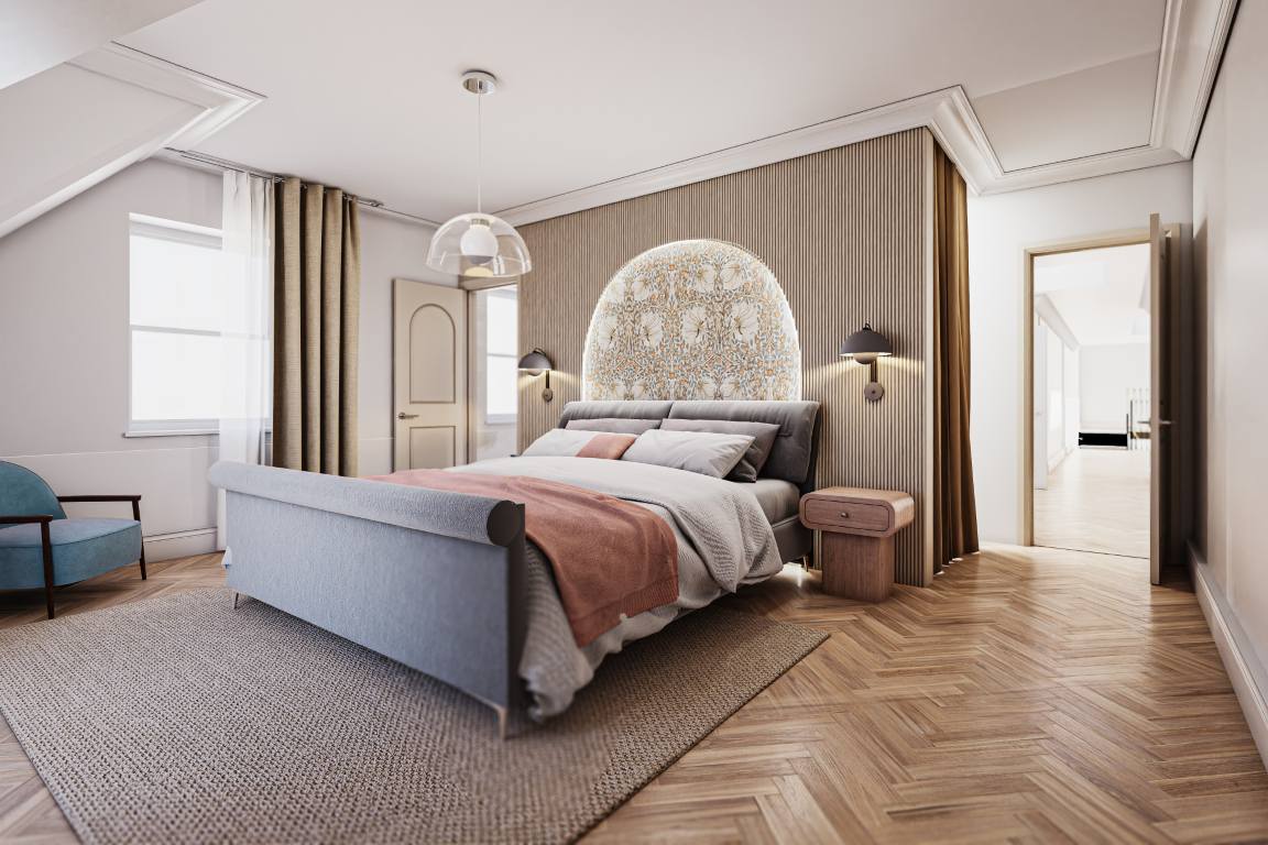 Private residence bedroom